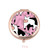 Crazy Cows Compact Mirror