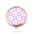 Flower Check Compact Mirror