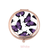 Purple Butterflies Compact Mirror