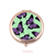 Purple Butterflies Compact Mirror