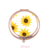 Sunflower Sky Compact Mirror