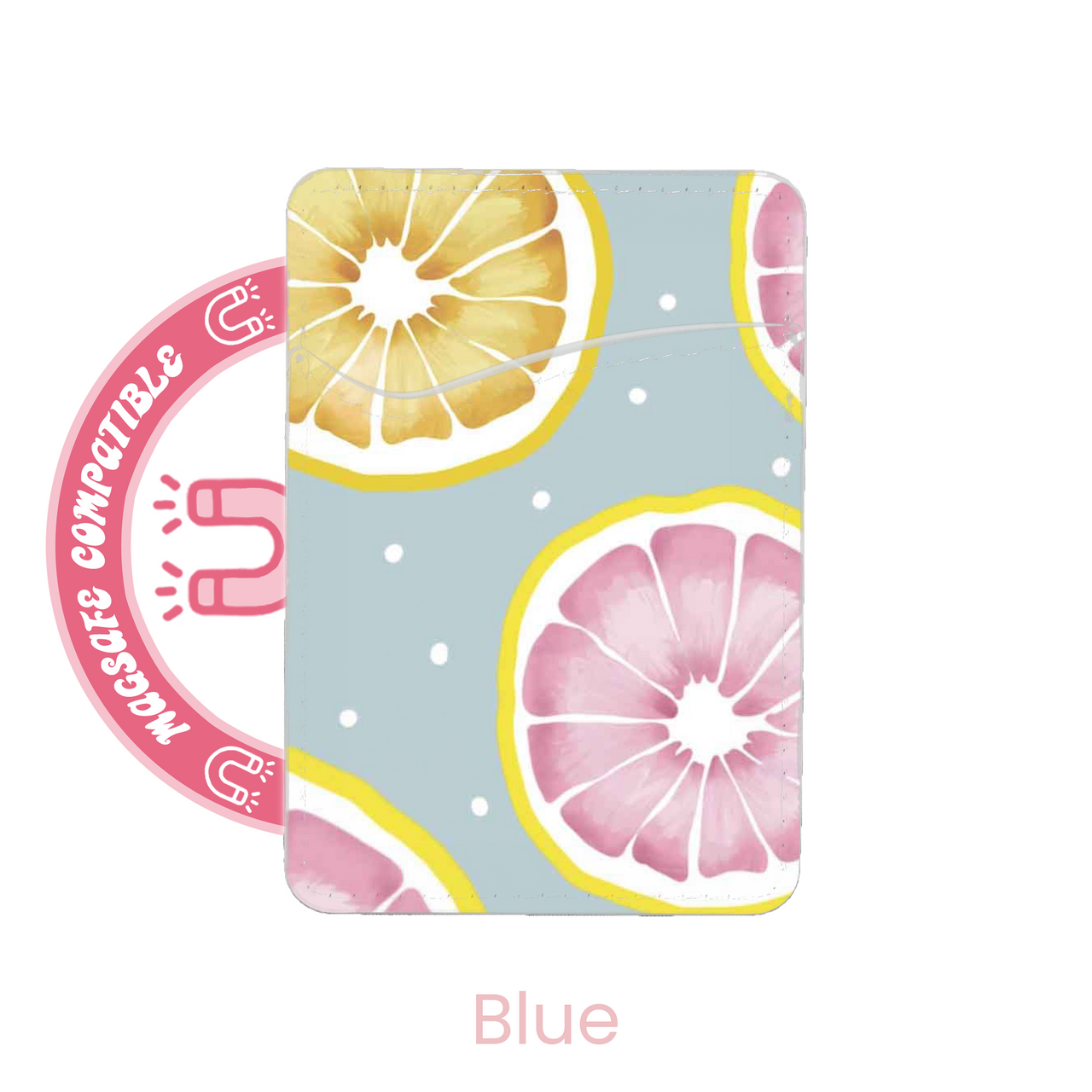 abbyrose Lemon Drop MagSafe Card Holder Pocket for iPhone 12 13 14 15 16 Pro Max - Picture 3 of 31