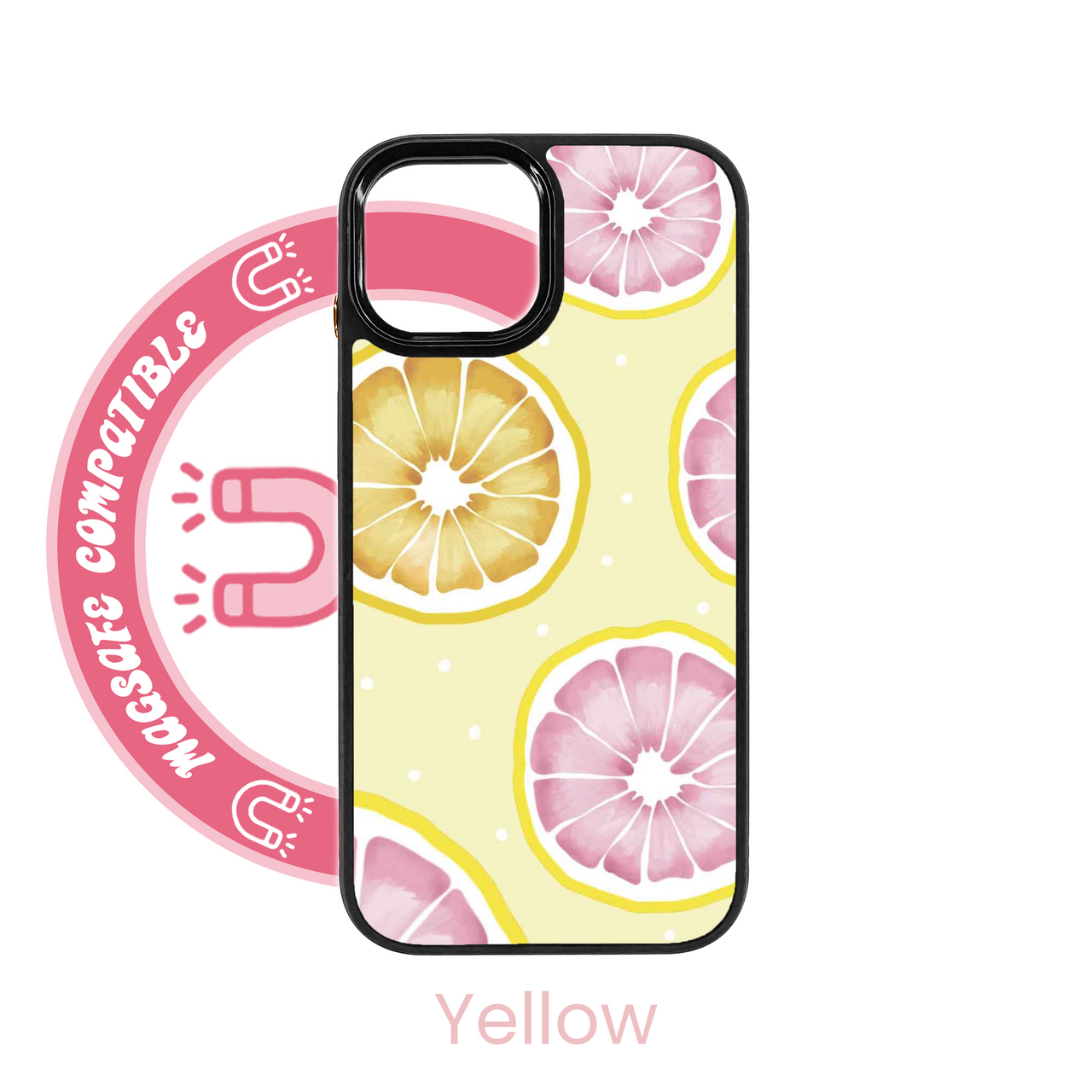 abbyrose Lemon Drop MagSafe iPhone Case for iPhone 12 13 14 15 16 Pro Max Plus - Picture 6 of 31