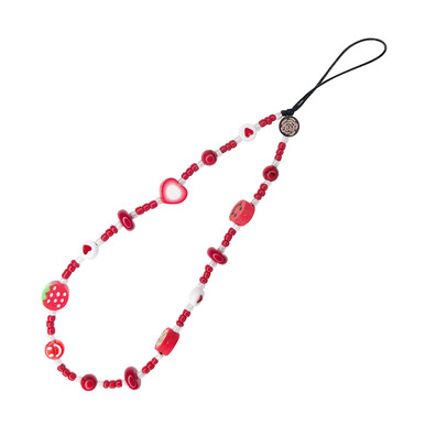 abbyrose Red Fun Phone Charm - 第 1/1 張圖片