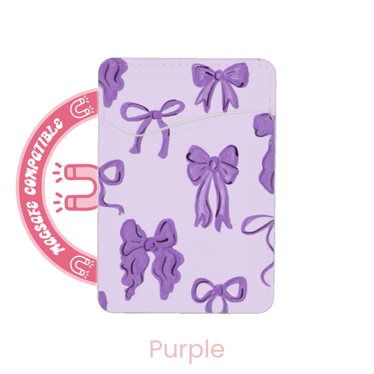 abbyrose Beaucoup Bows MagSafe Card Holder Pocket for iPhone 12 13 14 15 16 Pro - 第 4/43 張圖片