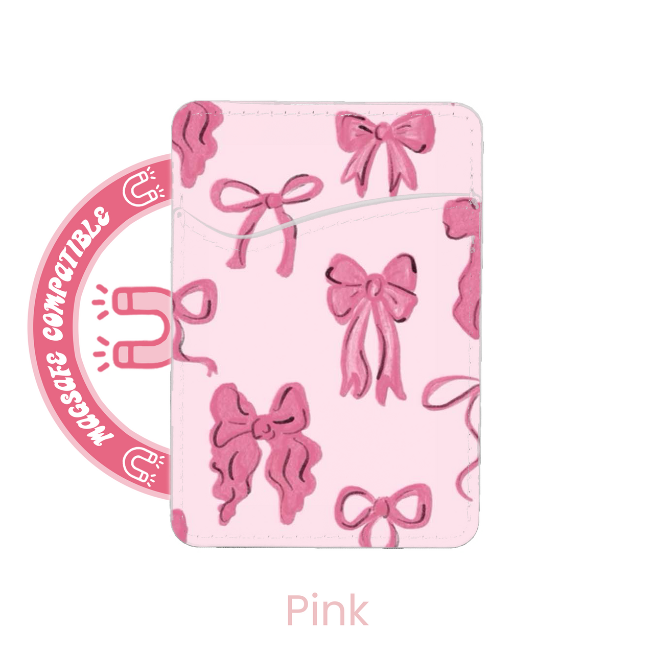 abbyrose Beaucoup Bows MagSafe Card Holder Pocket for iPhone 12 13 14 15 16 Pro - 第 5/43 張圖片