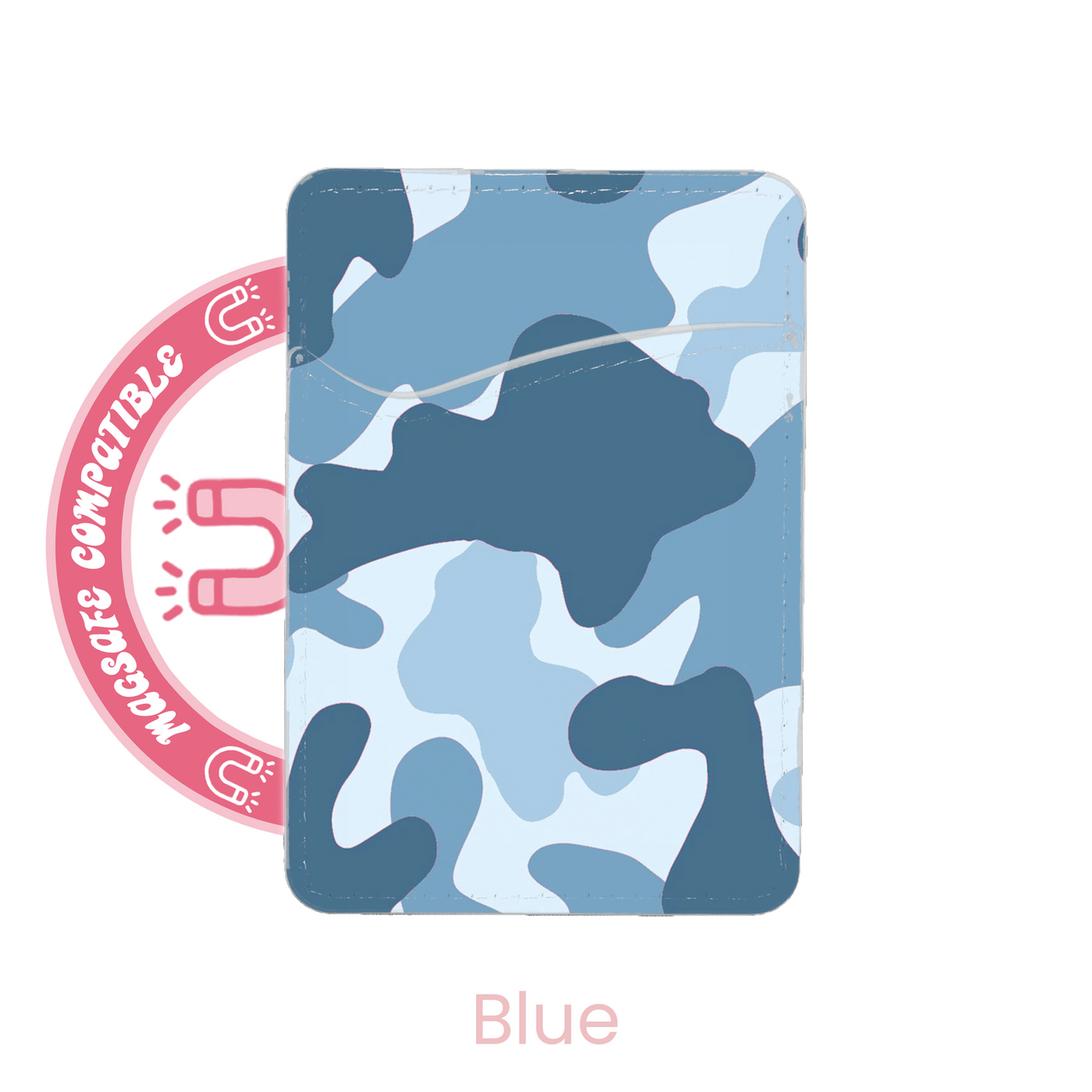 abbyrose Camo MagSafe Card Holder Pocket for iPhone 12 13 14 15 16 Pro Max Plus - Picture 4 of 13