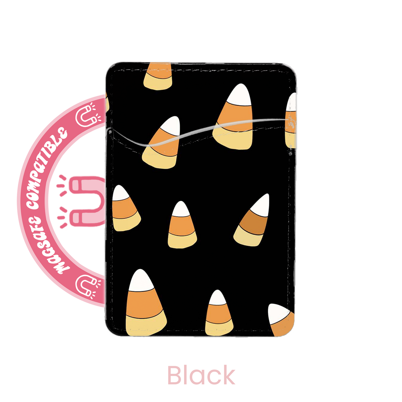 abbyrose Candy Corn MagSafe Card Holder Pocket for iPhone 12 13 14 15 16 Pro Max - 第 3/31 張圖片