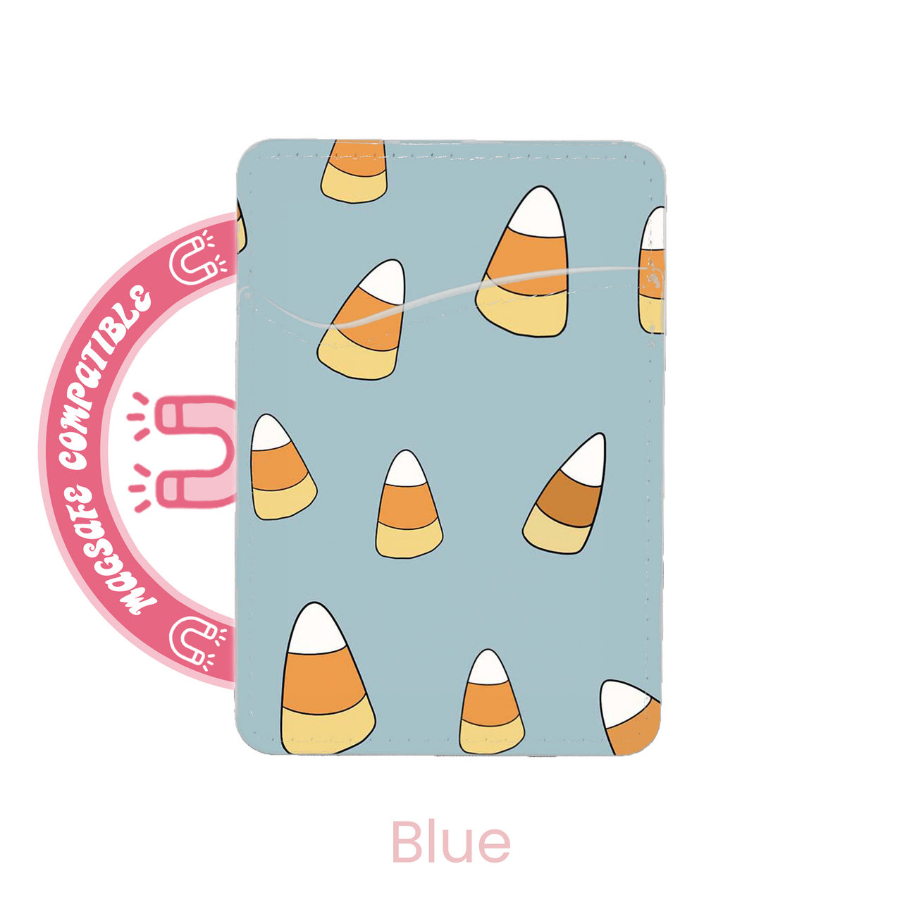 abbyrose Candy Corn MagSafe Card Holder Pocket for iPhone 12 13 14 15 16 Pro Max - 第 8/31 張圖片