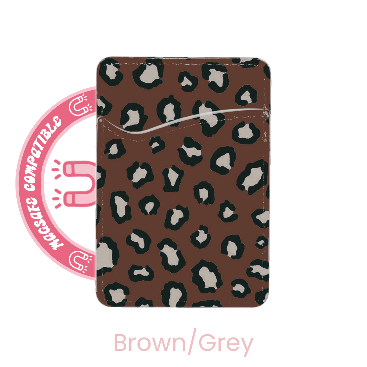 abbyrose Cheetah MagSafe Card Holder Pocket for iPhone 12 13 14 15 16 Pro Max - 第 4/55 張圖片