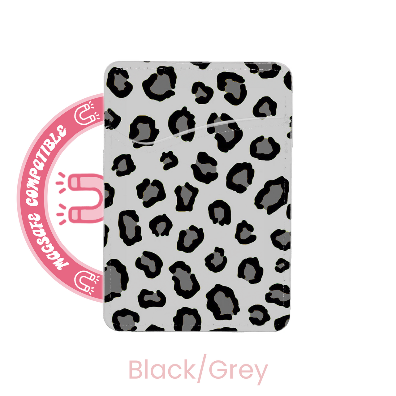 abbyrose Cheetah MagSafe Card Holder Pocket for iPhone 12 13 14 15 16 Pro Max - 第 5/55 張圖片