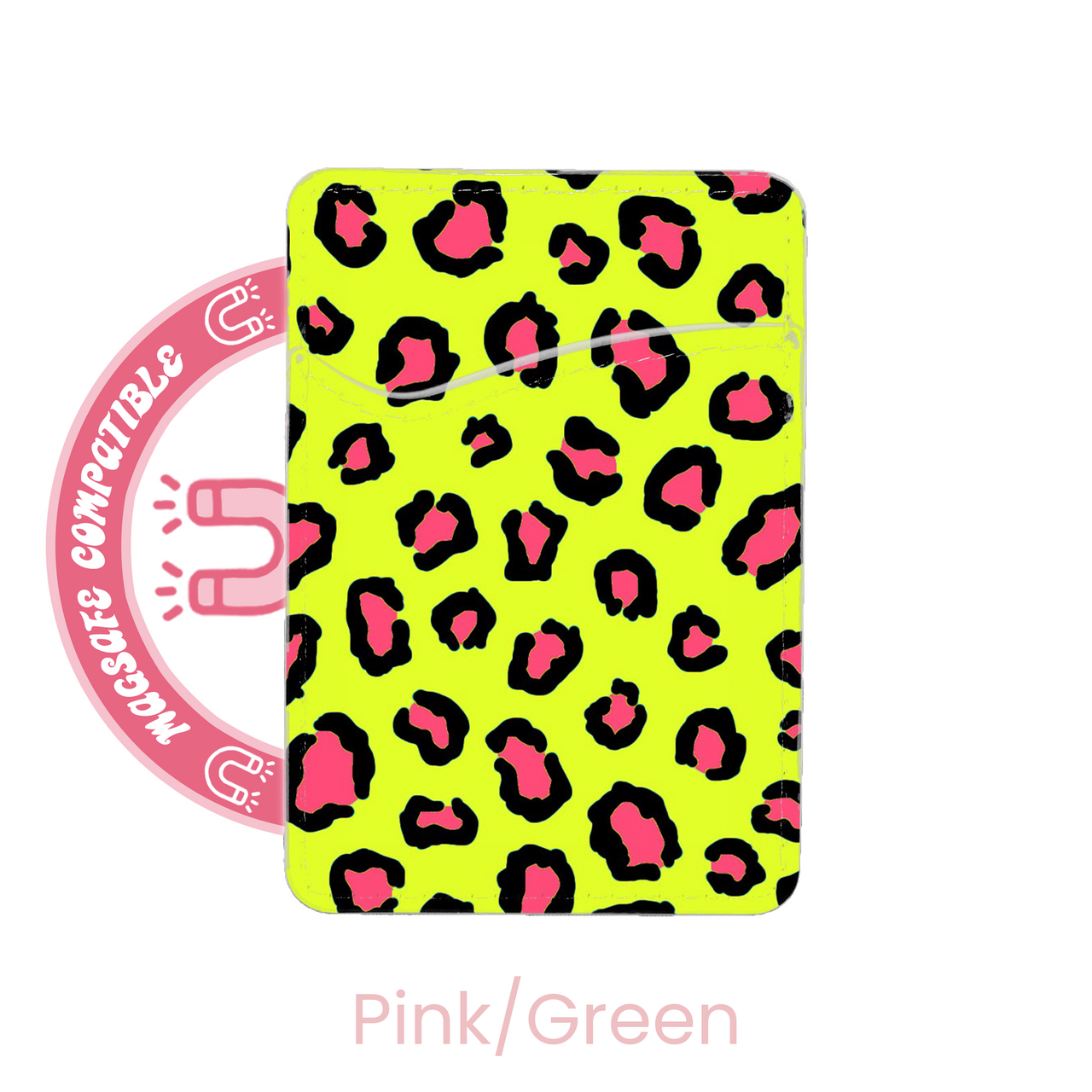 abbyrose Cheetah MagSafe Card Holder Pocket for iPhone 12 13 14 15 16 Pro Max - 第 2/55 張圖片