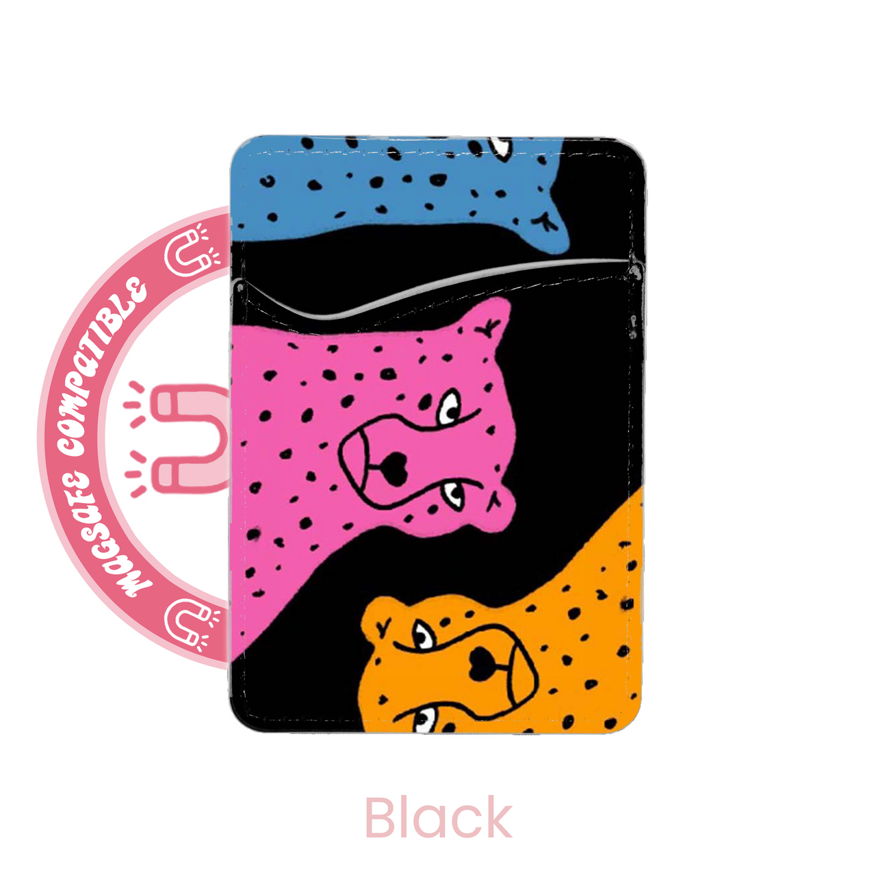 abbyrose Cheetah Girls MagSafe Card Holder Pocket for iPhone 12 13 14 15 16 Pro - 第 26/37 張圖片
