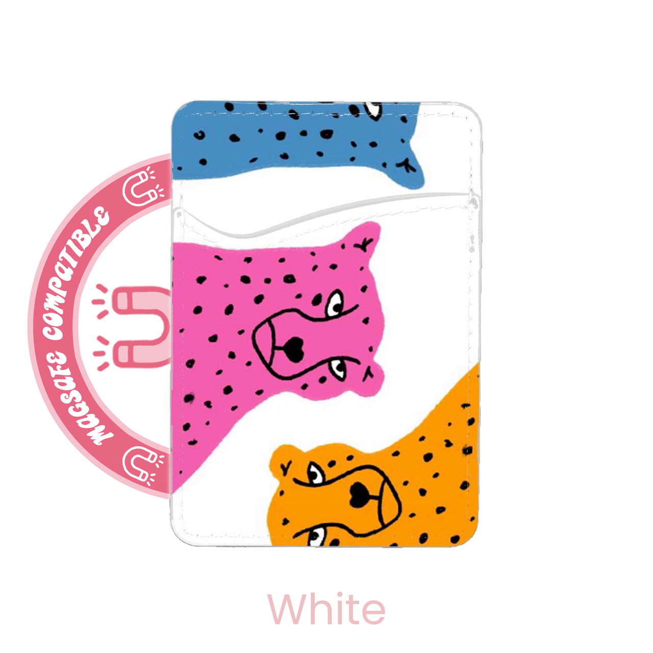 abbyrose Cheetah Girls MagSafe Card Holder Pocket for iPhone 12 13 14 15 16 Pro - 第 14/37 張圖片