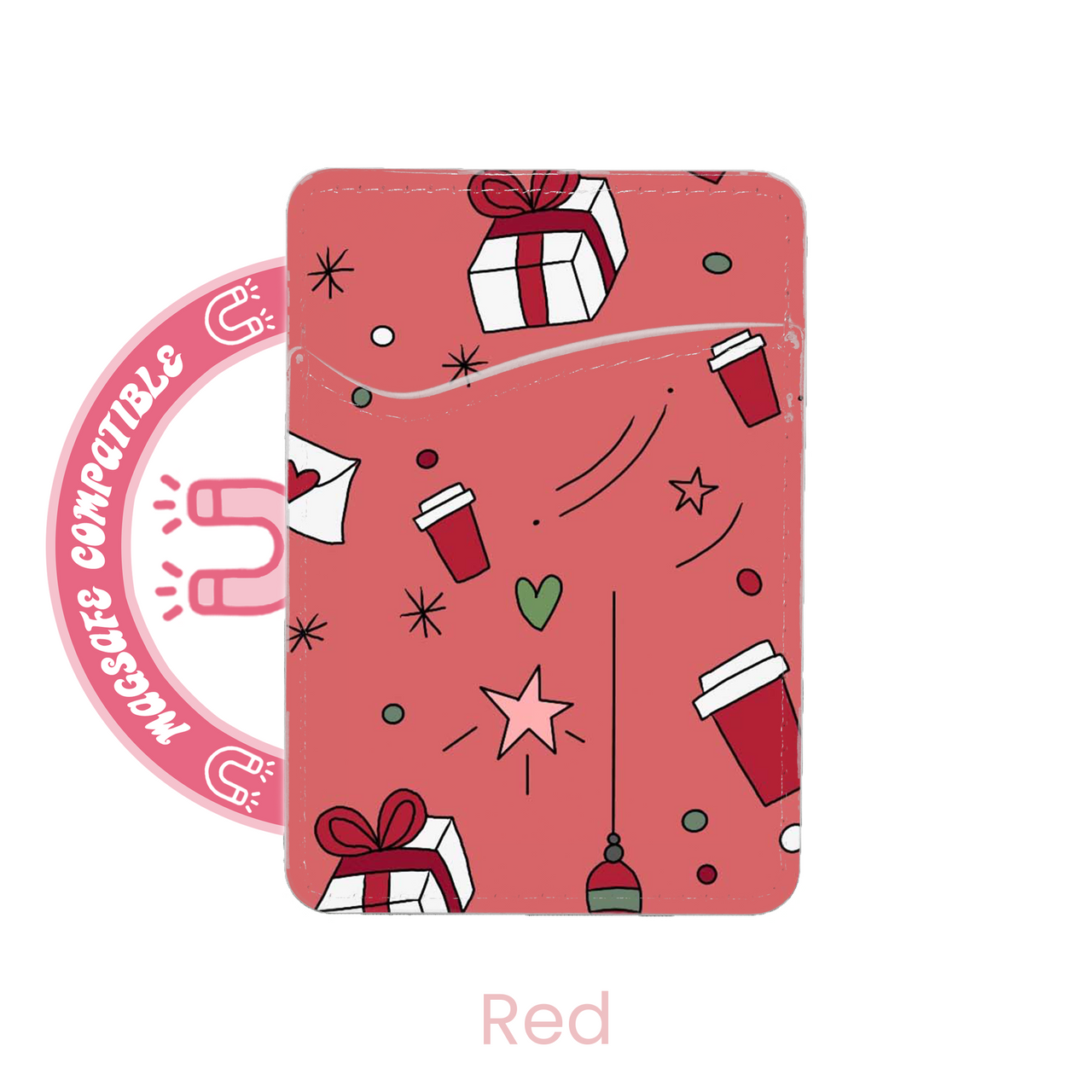 abbyrose Christmas Treats MagSafe Card Holder Pocket for iPhone 12 13 14 15 16 - 第 4/31 張圖片
