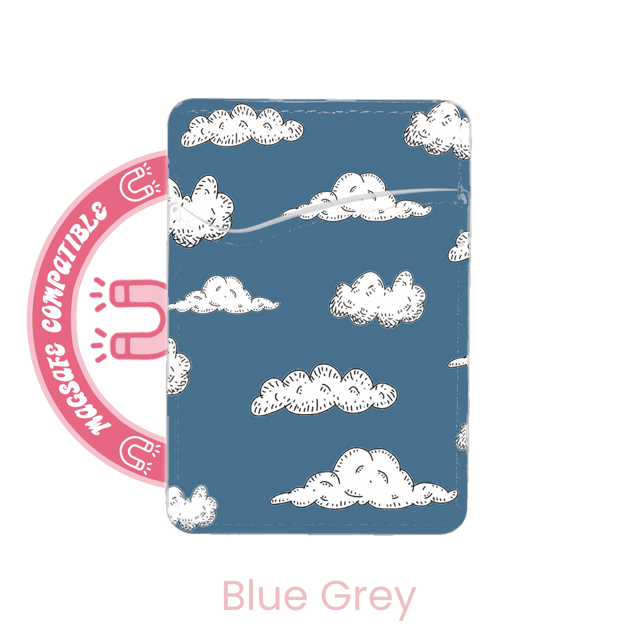 abbyrose Cloud Nine MagSafe Porte Carte Poche pour iPhone 12 13 14 15 16 Pro Max - Photo 10 sur 13