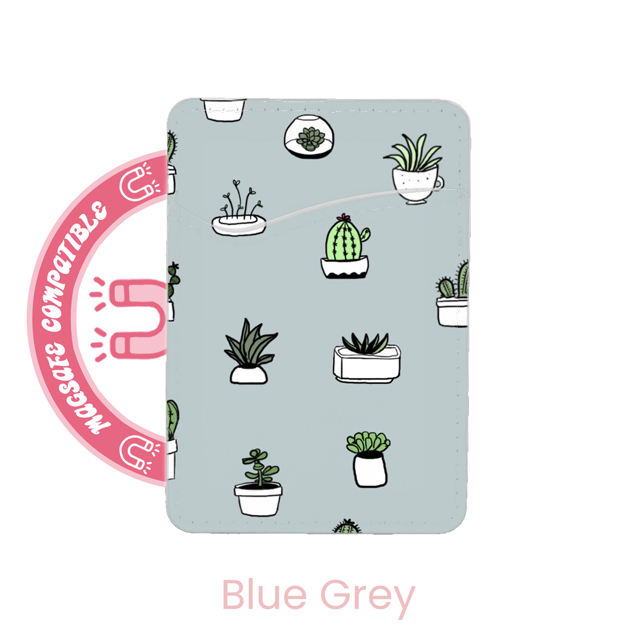 abbyrose Cutie Cacti MagSafe Porte Carte Poche pour iPhone 12 13 14 15 16 Pro - Photo 5 sur 37