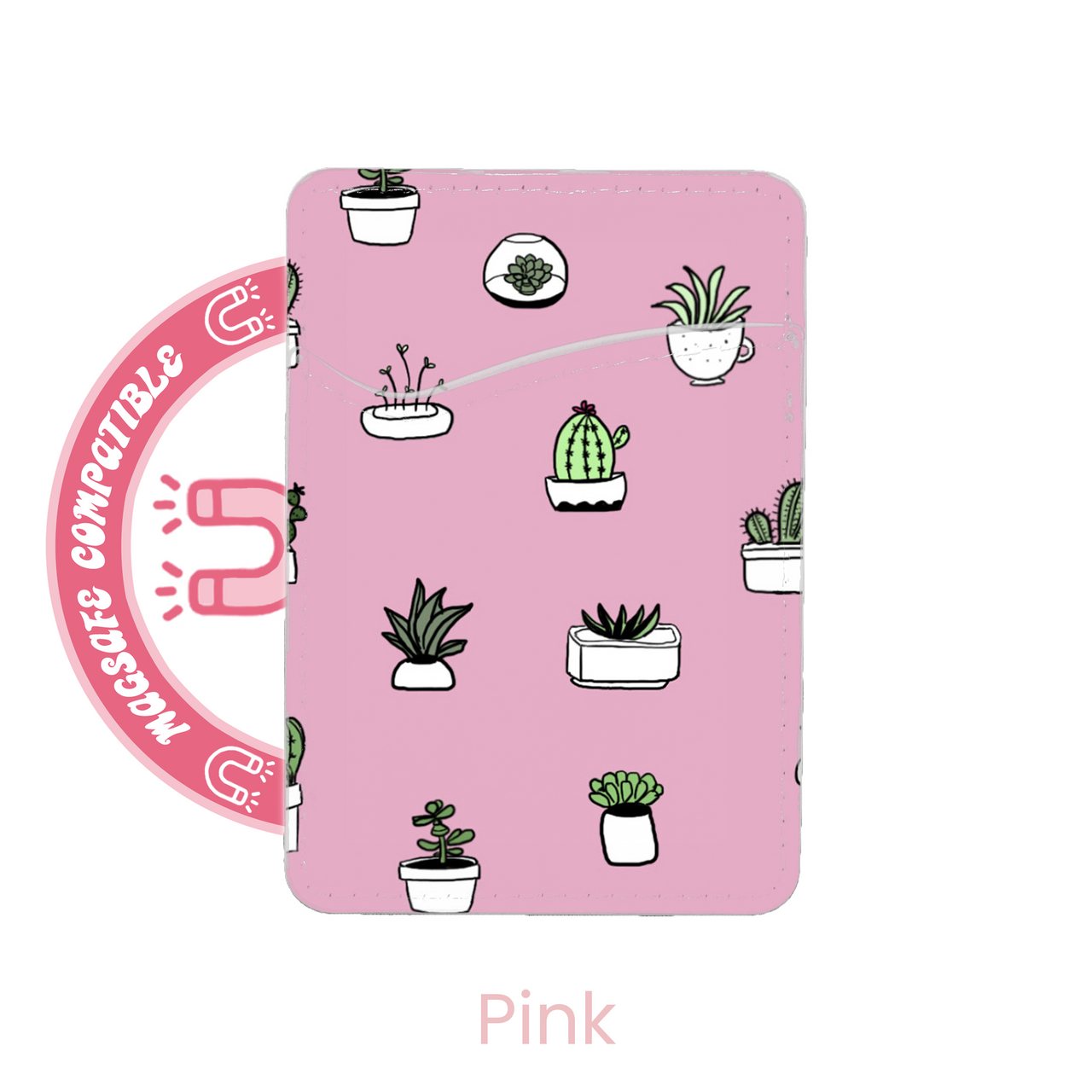 abbyrose Cutie Cacti MagSafe Porte Carte Poche pour iPhone 12 13 14 15 16 Pro - Photo 6 sur 37