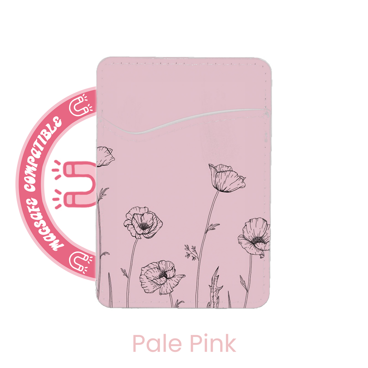 abbyrose Dainty Flowers MagSafe Porte Carte Poche pour iPhone 12 13 14 15 16 Pro - Photo 2 sur 21