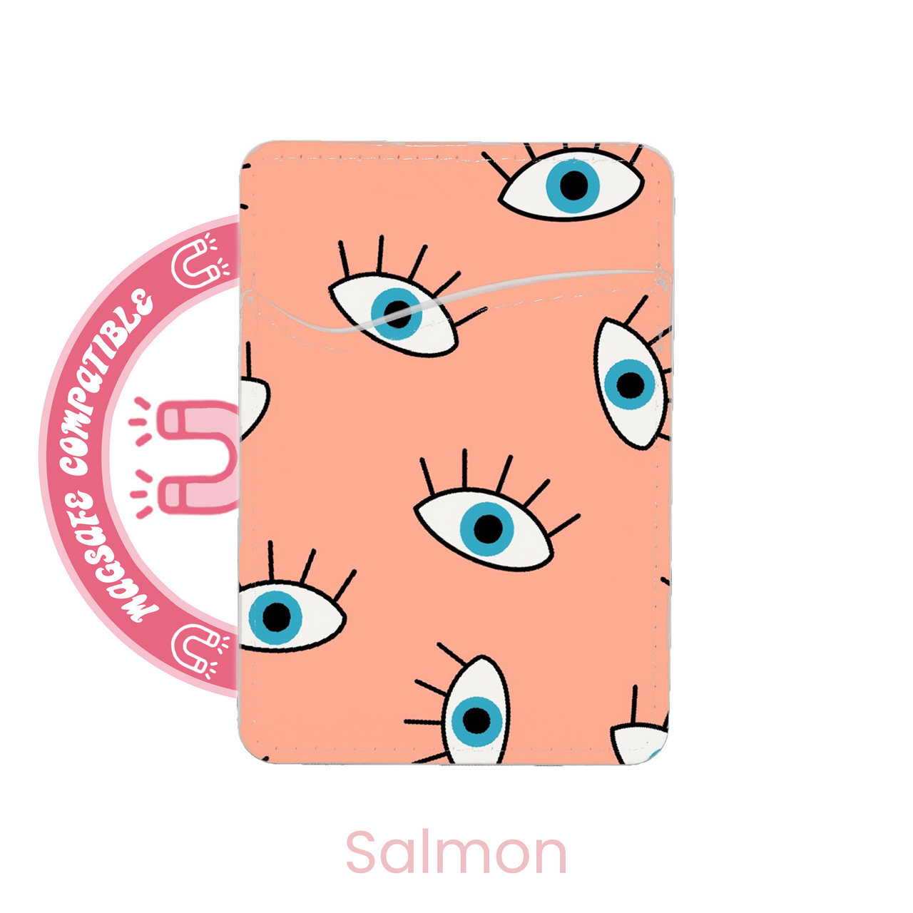 abbyrose Eye See You MagSafe Card Holder Pocket for iPhone 12 13 14 15 16 Pro - 第 4/37 張圖片