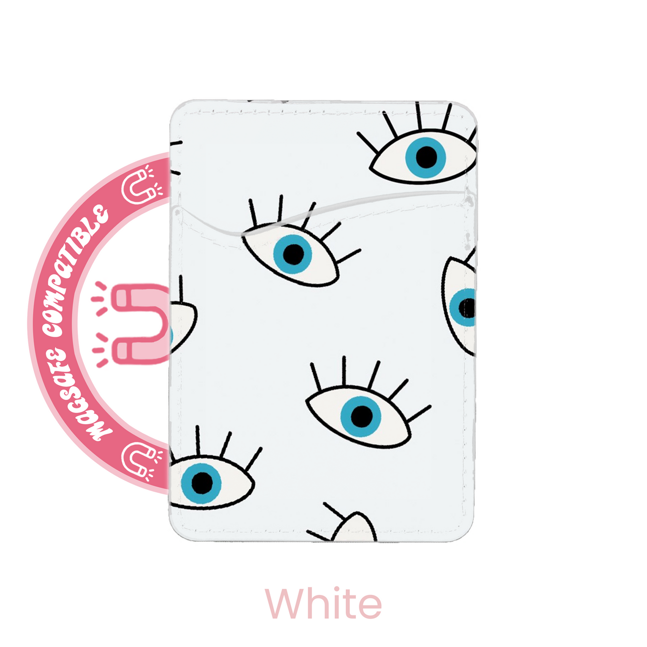 abbyrose Eye See You MagSafe Card Holder Pocket for iPhone 12 13 14 15 16 Pro - 第 8/37 張圖片