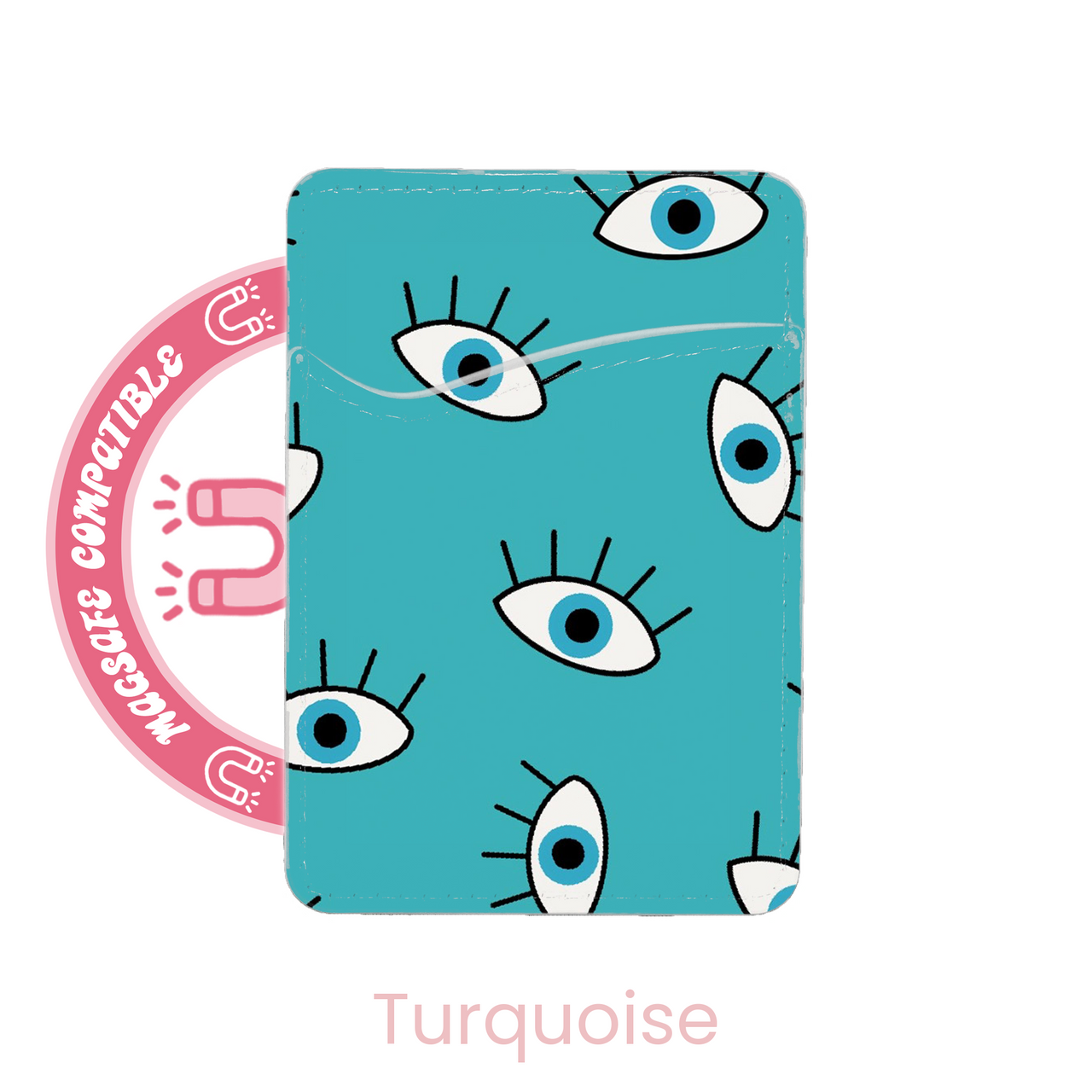 abbyrose Eye See You MagSafe Card Holder Pocket for iPhone 12 13 14 15 16 Pro - 第 2/37 張圖片