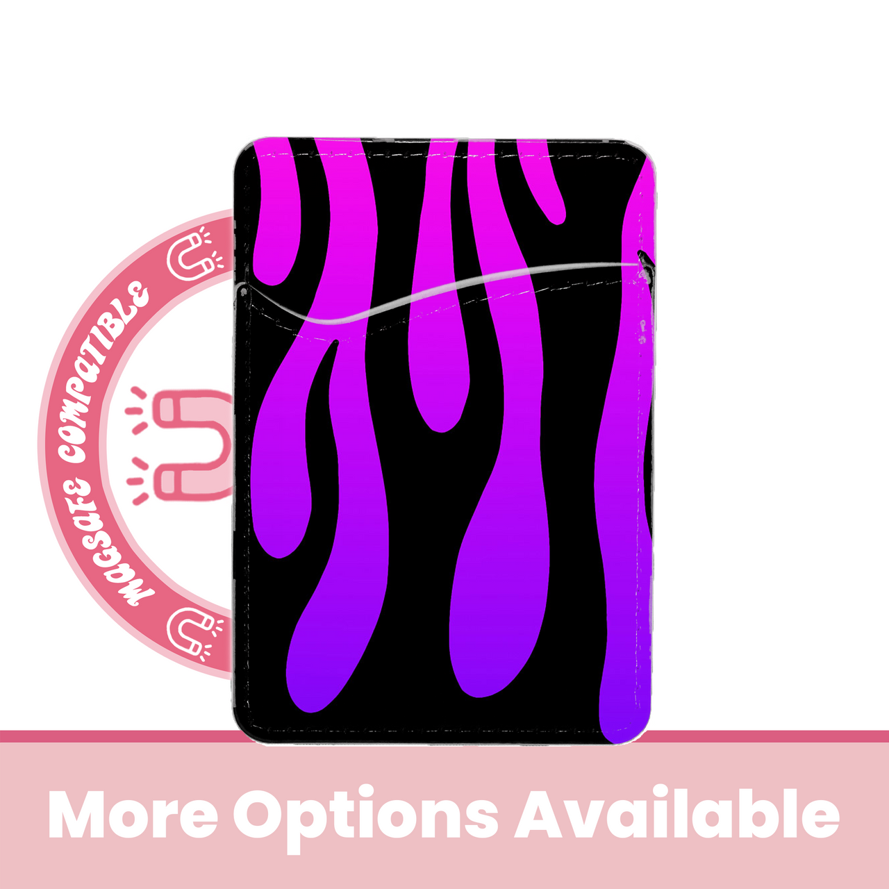 abbyrose Flamin' Hot MagSafe Porte Carte Poche pour iPhone 12 13 14 15 16 Pro - Photo 3 sur 49
