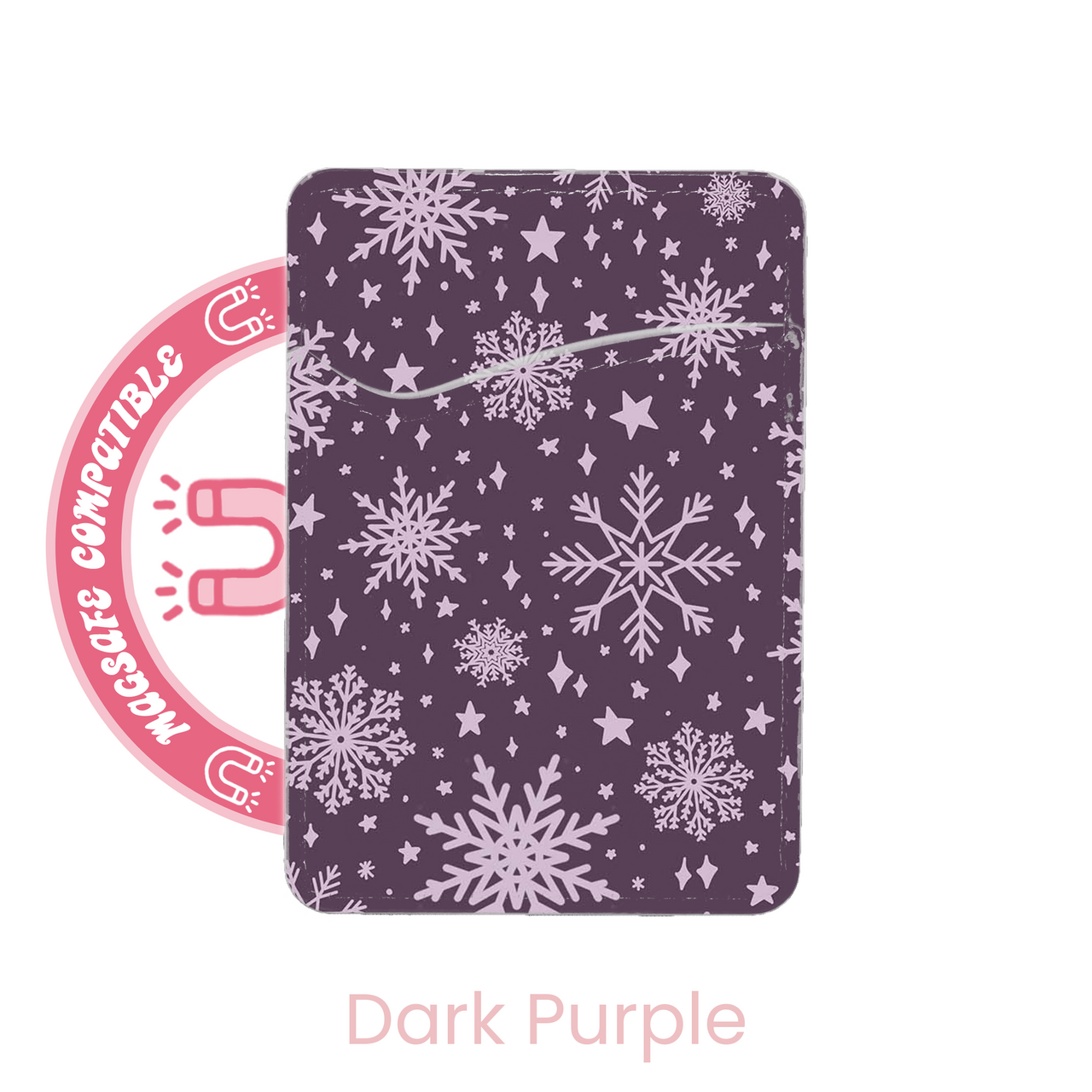 abbyrose Flurries MagSafe Card Holder Pocket for iPhone 12 13 14 15 16 Pro Max - 第 3/21 張圖片