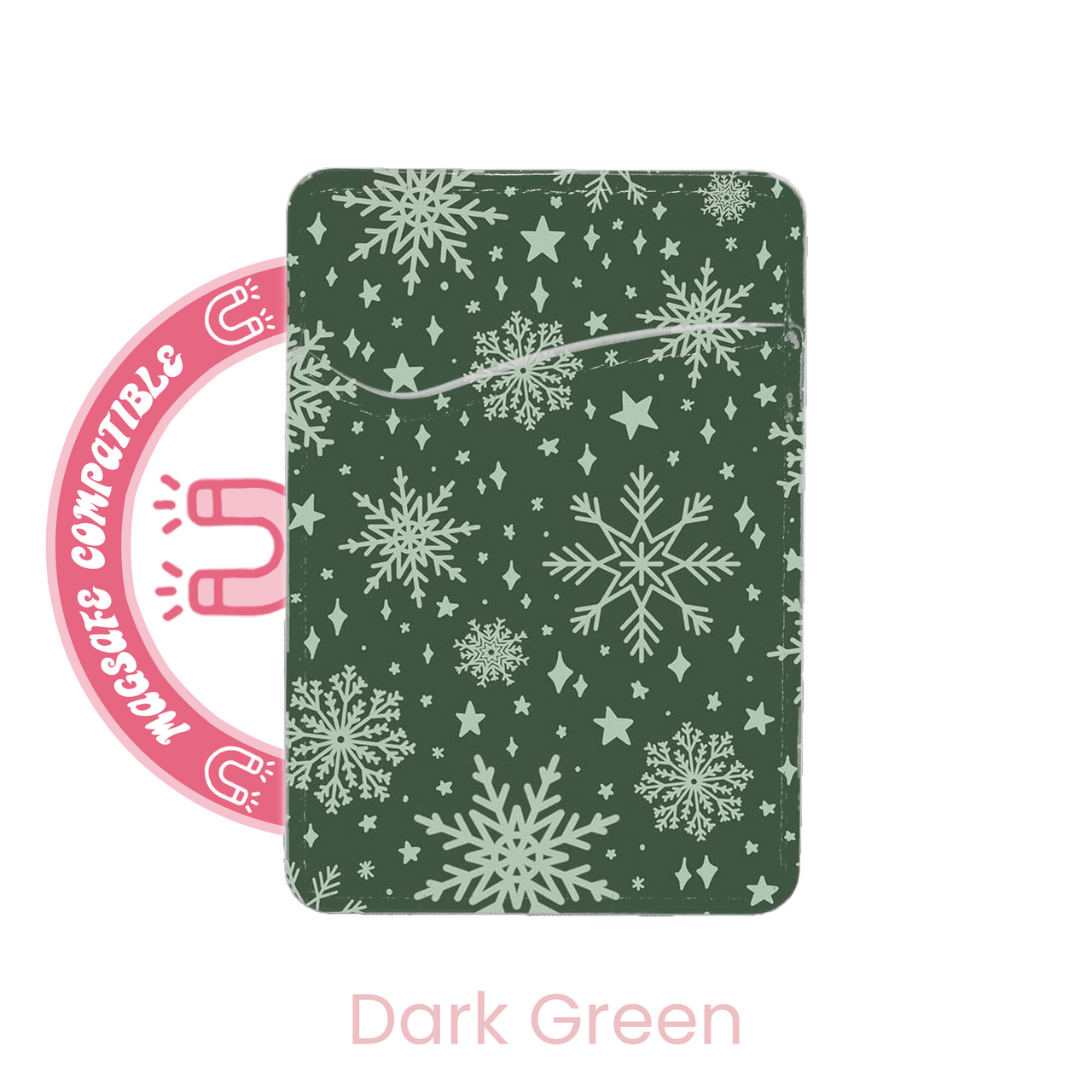 abbyrose Flurries MagSafe Card Holder Pocket for iPhone 12 13 14 15 16 Pro Max - 第 4/21 張圖片