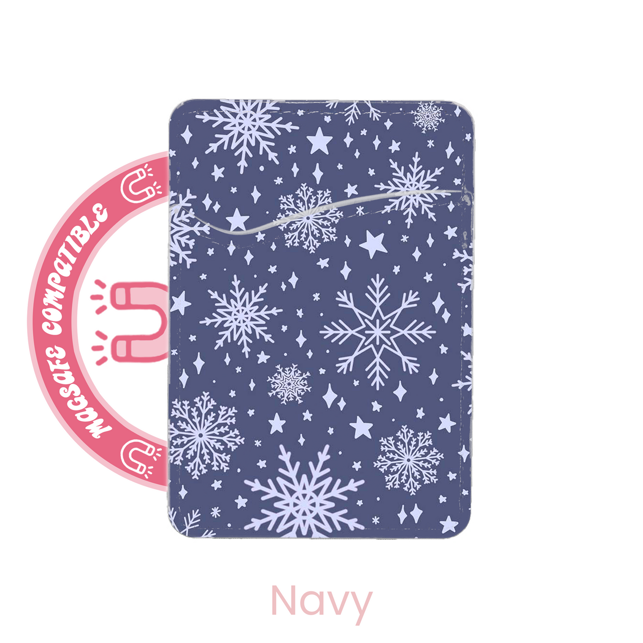 abbyrose Flurries MagSafe Card Holder Pocket for iPhone 12 13 14 15 16 Pro Max - 第 5/21 張圖片