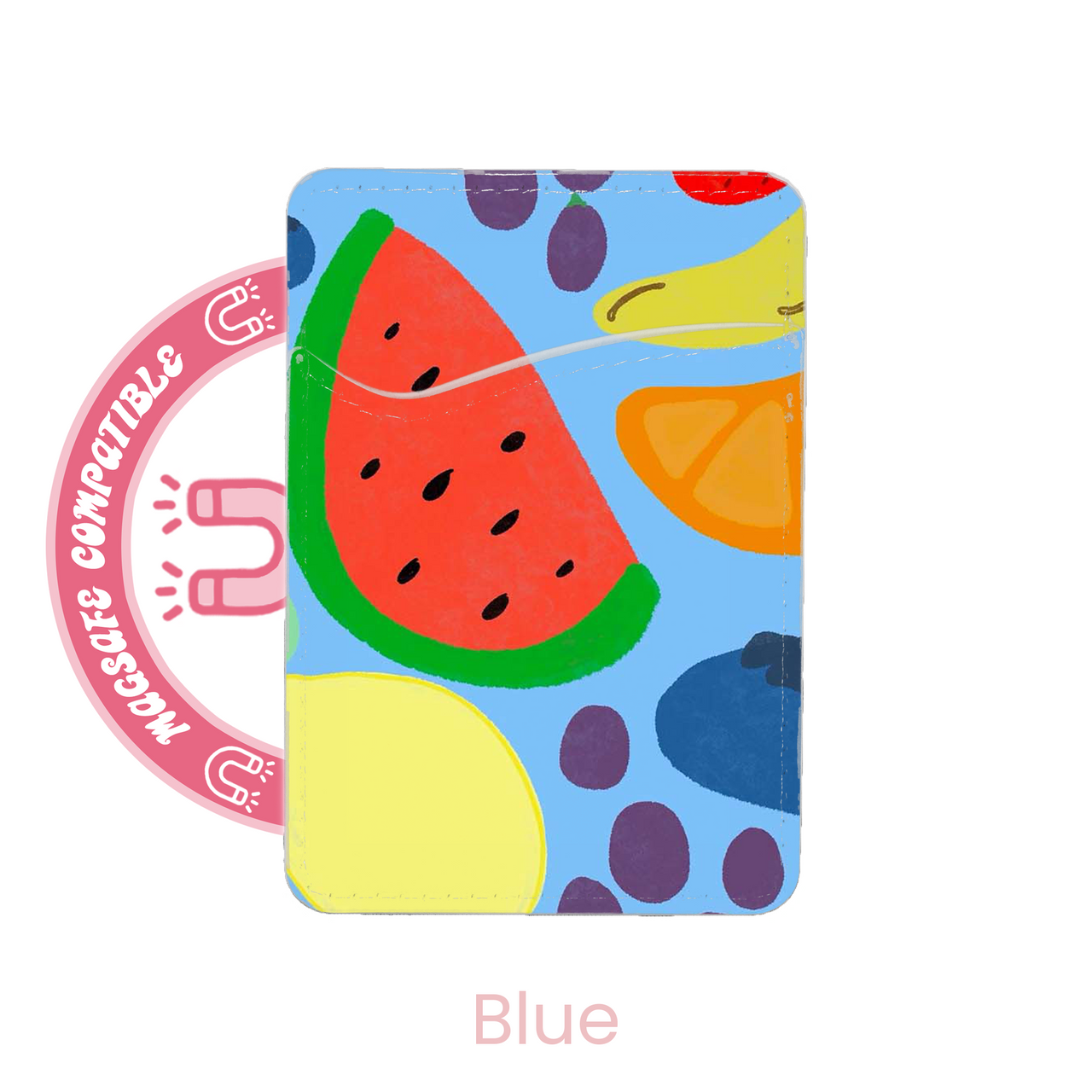 abbyrose Fruit Salad MagSafe Card Holder Pocket for iPhone 12 13 14 15 16 Pro - 第 2/43 張圖片