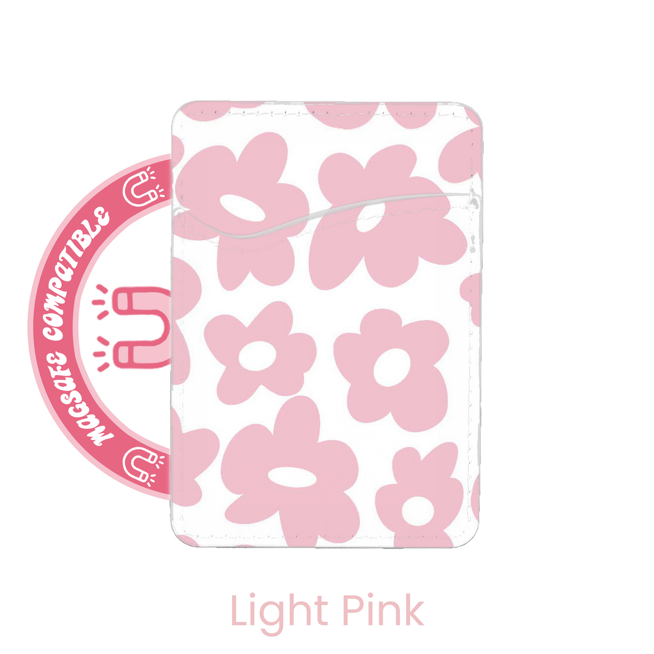 abbyrose Funky Flowers MagSafe Porte Carte Poche pour iPhone 12 13 14 15 16 Pro - Photo 4 sur 49