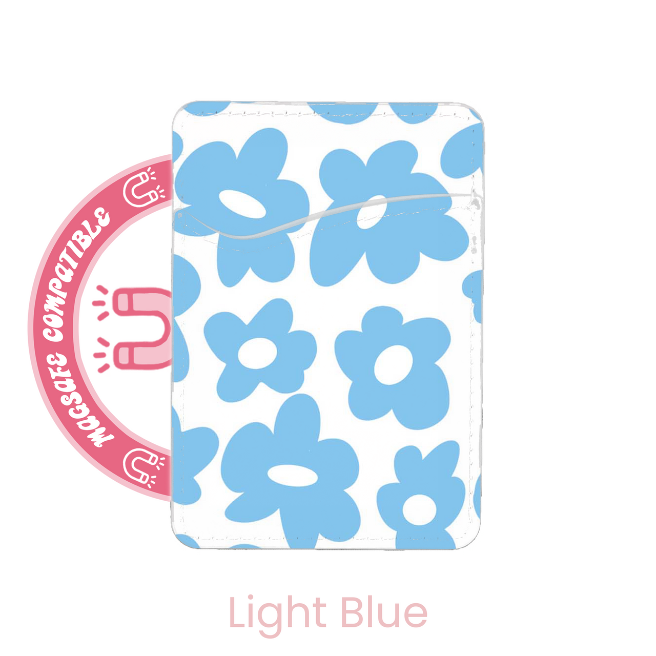 abbyrose Funky Flowers MagSafe Porte Carte Poche pour iPhone 12 13 14 15 16 Pro - Photo 5 sur 49