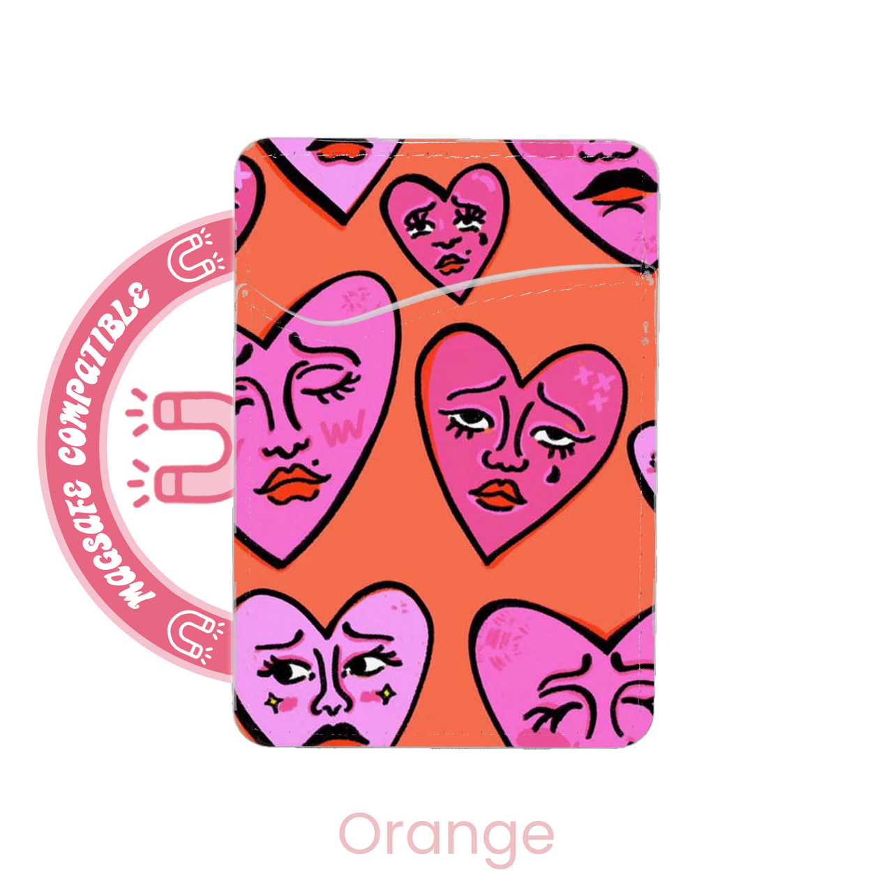 abbyrose Heartache MagSafe Card Holder Pocket for iPhone 12 13 14 15 16 Pro Max - 第 3/31 張圖片