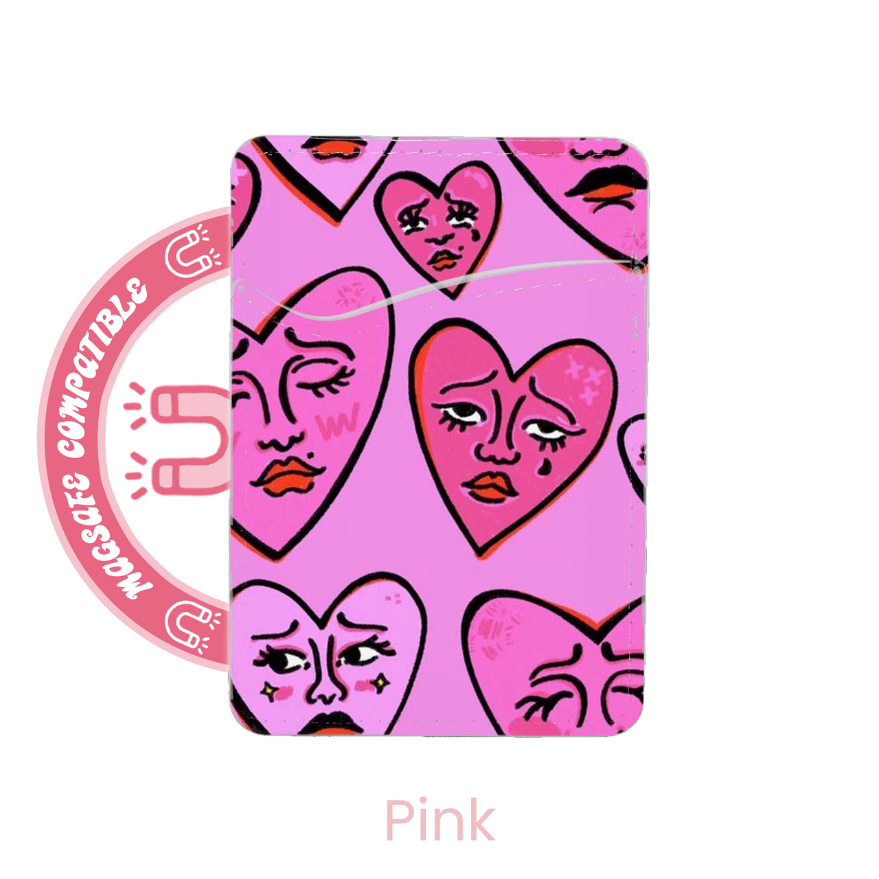 abbyrose Heartache MagSafe Card Holder Pocket for iPhone 12 13 14 15 16 Pro Max - 第 4/31 張圖片