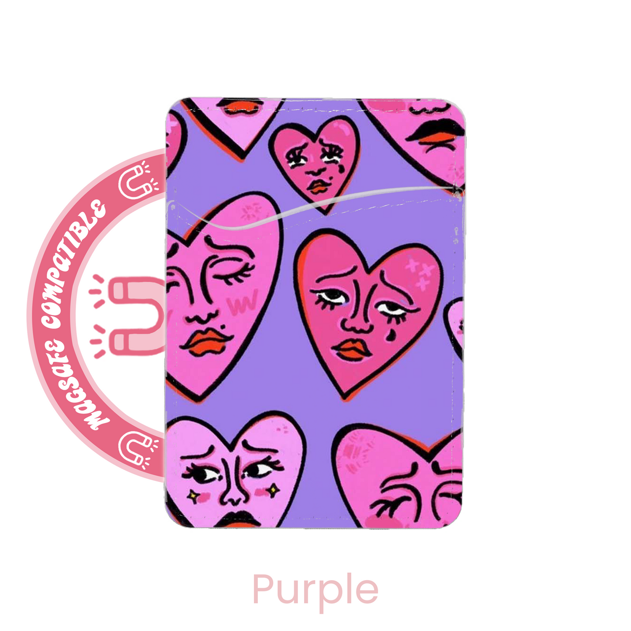 abbyrose Heartache MagSafe Card Holder Pocket for iPhone 12 13 14 15 16 Pro Max - 第 6/31 張圖片