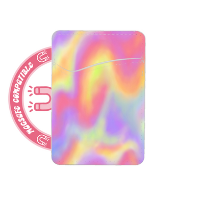 abbyrose Holo MagSafe Porte Carte Poche pour iPhone 12 13 14 15 16 Pro Max Plus - Photo 1 sur 1