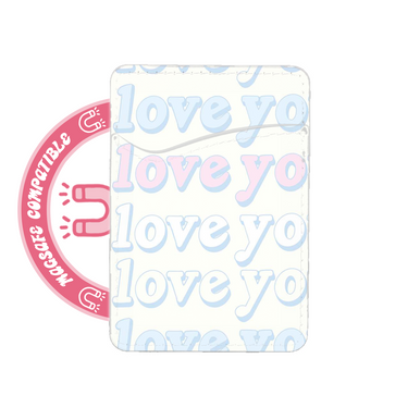 abbyrose ily MagSafe Porte Carte Poche pour iPhone 12 13 14 15 16 Pro Max Plus - Photo 1 sur 1