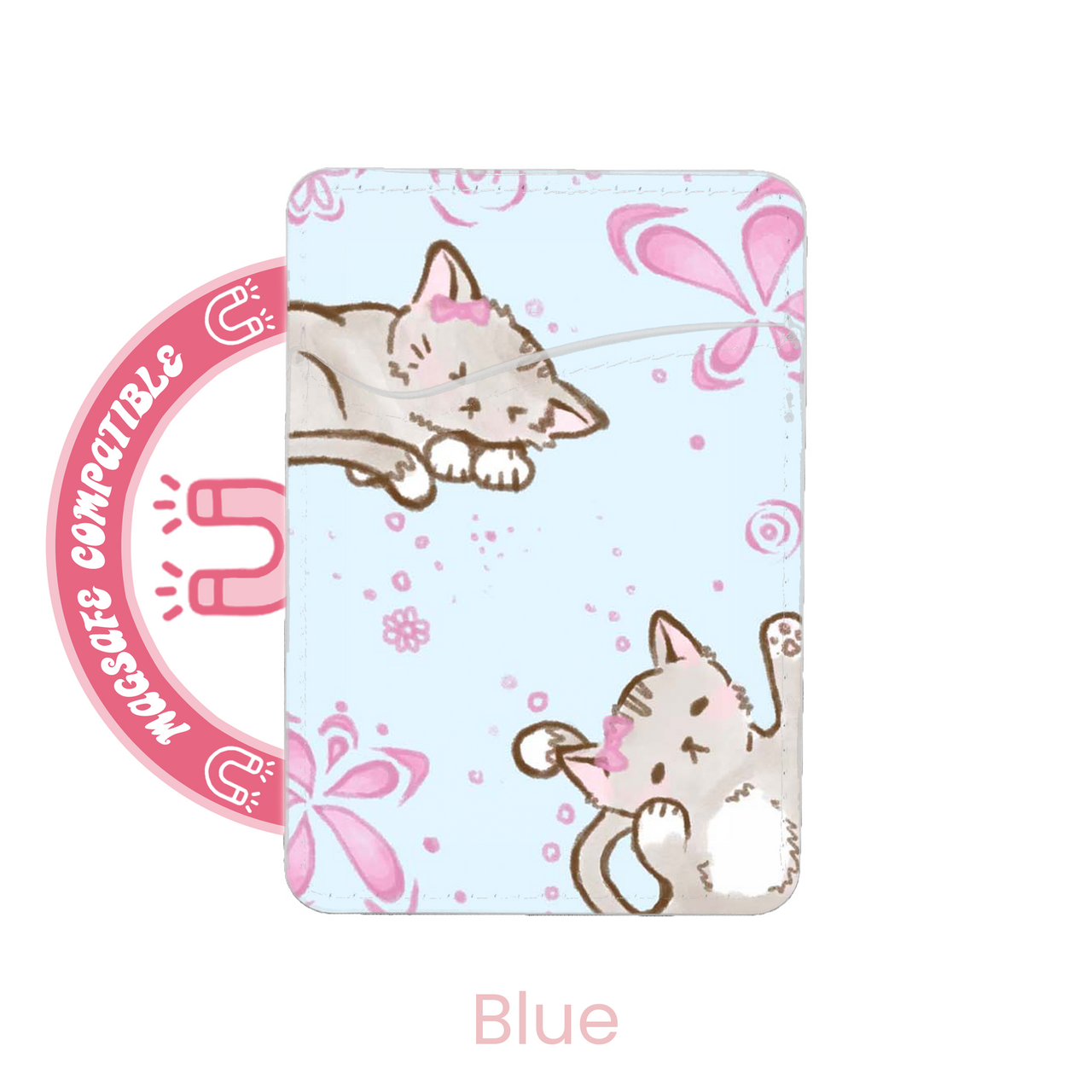 abbyrose Kitty Kat MagSafe Card Holder Pocket for iPhone 12 13 14 15 16 Pro Max - 第 7/37 張圖片