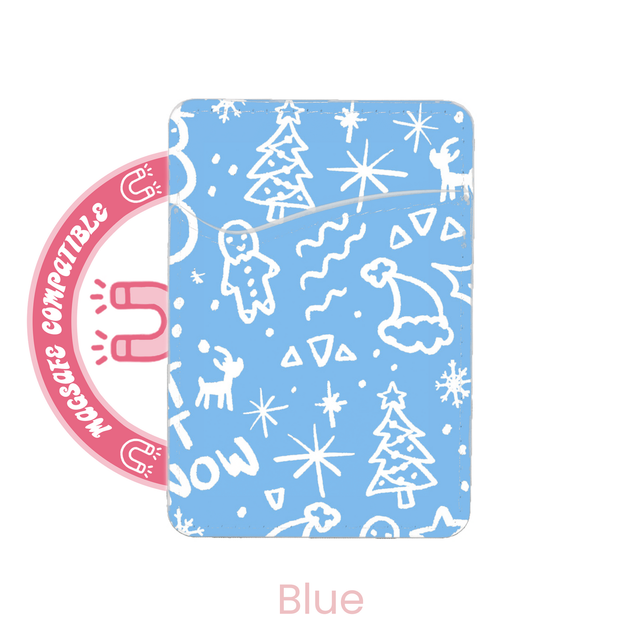 abbyrose Let it Snow! MagSafe Card Holder Pocket for iPhone 12 13 14 15 16 Pro - 第 2/21 張圖片