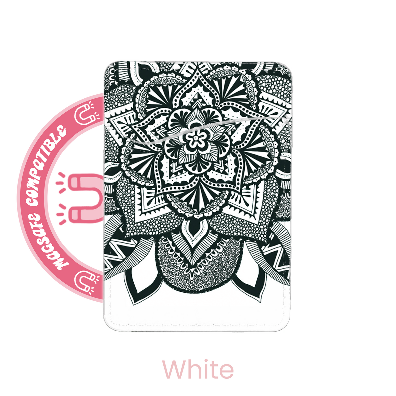 abbyrose Mandala MagSafe Card Holder Pocket for iPhone 12 13 14 15 16 Pro Max - 第 44/49 張圖片