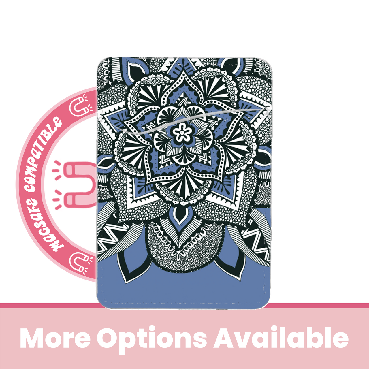 abbyrose Mandala MagSafe Card Holder Pocket for iPhone 12 13 14 15 16 Pro Max - 第 3/49 張圖片
