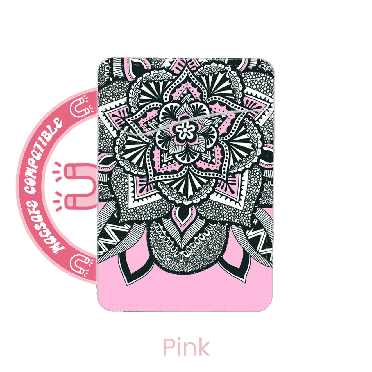 abbyrose Mandala MagSafe Card Holder Pocket for iPhone 12 13 14 15 16 Pro Max - 第 4/49 張圖片