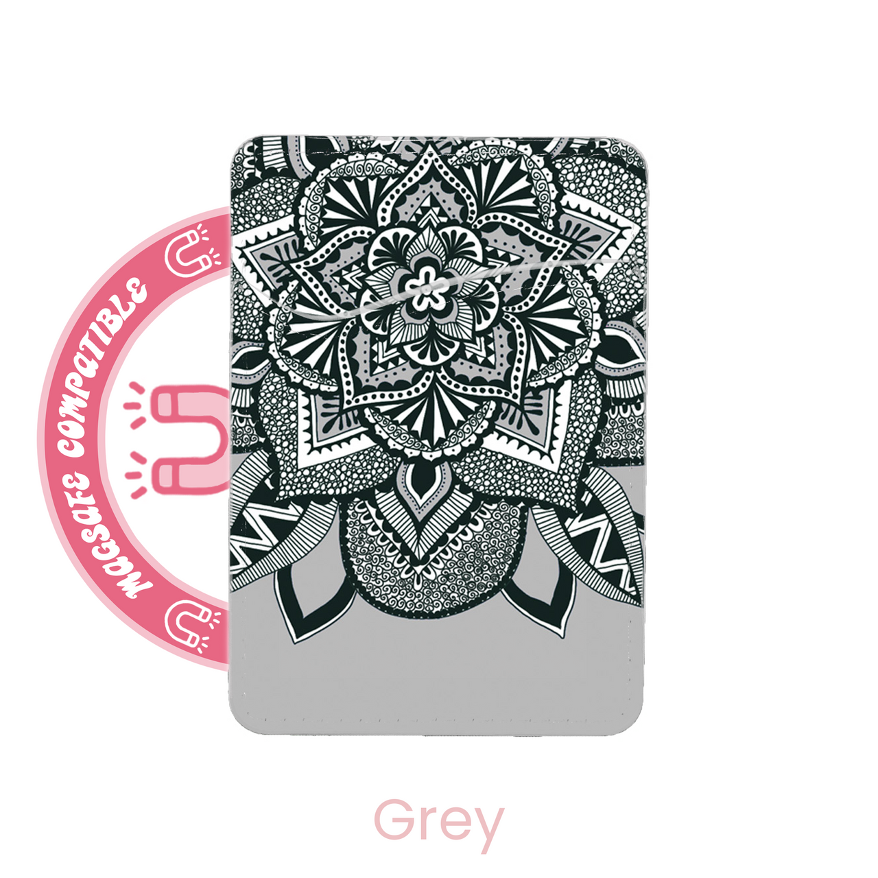 abbyrose Mandala MagSafe Card Holder Pocket for iPhone 12 13 14 15 16 Pro Max - 第 5/49 張圖片