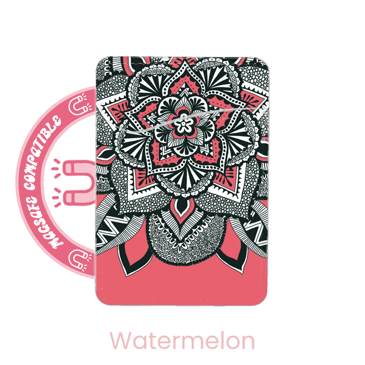 abbyrose Mandala MagSafe Card Holder Pocket for iPhone 12 13 14 15 16 Pro Max - 第 2/49 張圖片