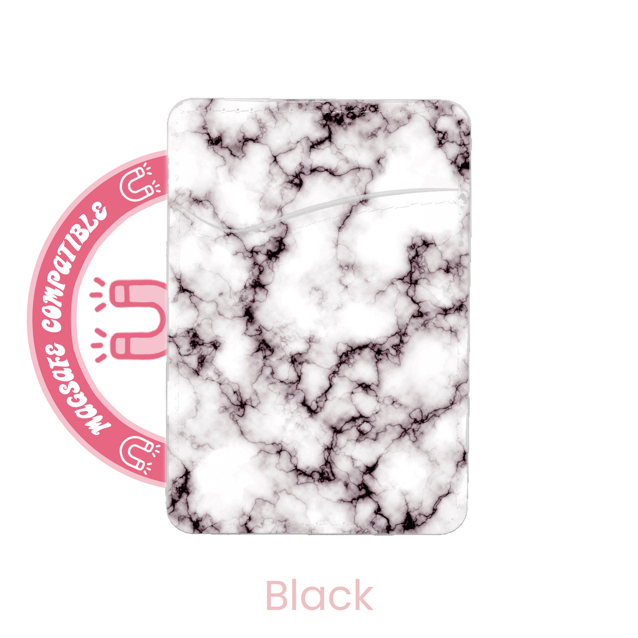 abbyrose Marble MagSafe Porte Carte Poche pour iPhone 12 13 14 15 16 Pro Max - Photo 26 sur 31