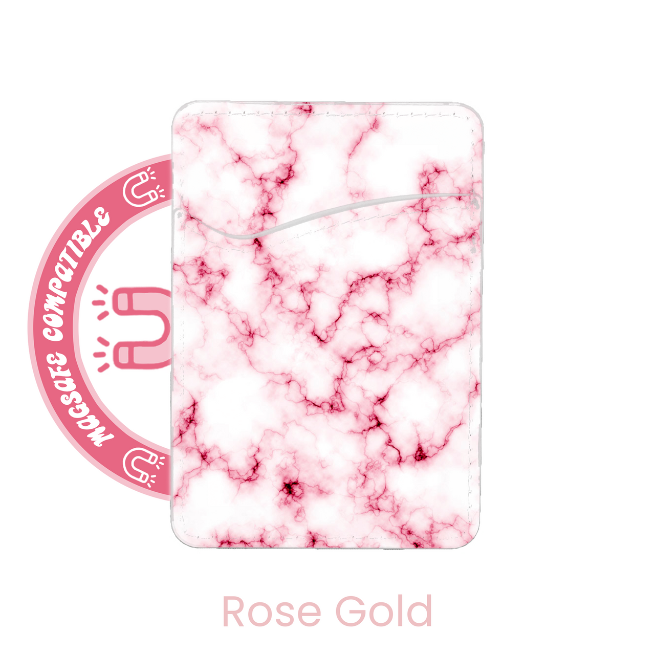 abbyrose Marble MagSafe Porte Carte Poche pour iPhone 12 13 14 15 16 Pro Max - Photo 14 sur 31