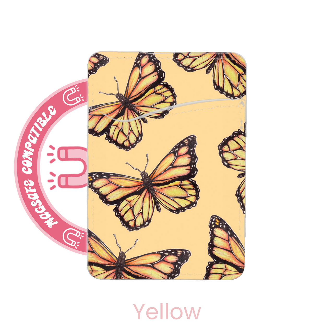 abbyrose Mariposa MagSafe Card Holder Pocket for iPhone 12 13 14 15 16 Pro Max - 第 4/31 張圖片