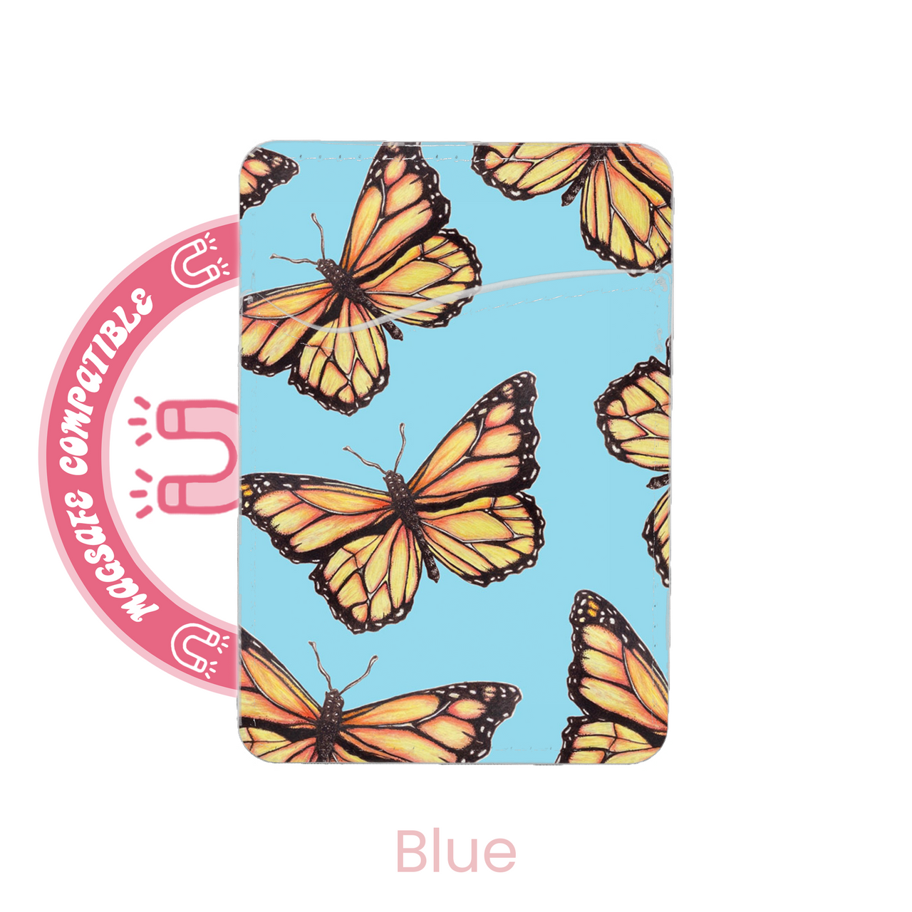 abbyrose Mariposa MagSafe Card Holder Pocket for iPhone 12 13 14 15 16 Pro Max - 第 6/31 張圖片