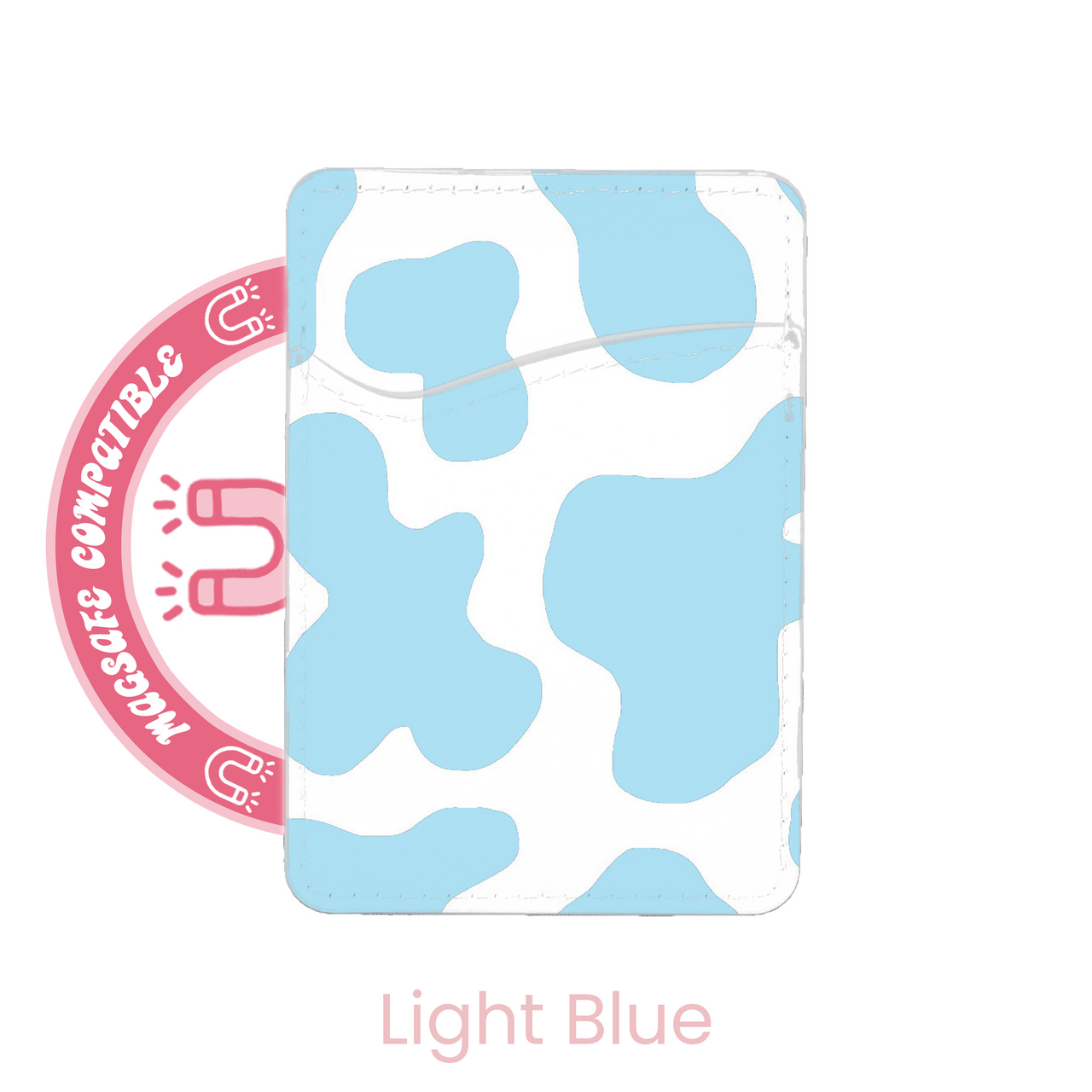 abbyrose Moo MagSafe Card Holder Pocket for iPhone 12 13 14 15 16 Pro Max Plus - Picture 7 of 49